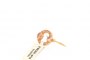 18 Carat Rose Gold Earrings - Sapphire 2