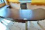 Table de Direction en Bois de Couleur Marron Fonc&eacute; 3