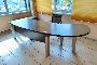 Table de Direction en Bois de Couleur Marron Fonc&eacute; 2