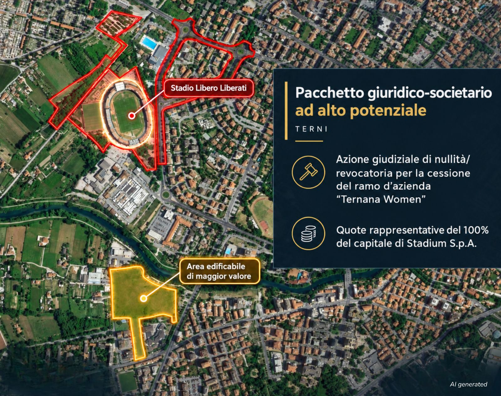 Cessione d’azzió giudiziaria ancora appesa e quote societarie